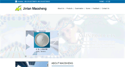 Desktop Screenshot of maoshengchem.com